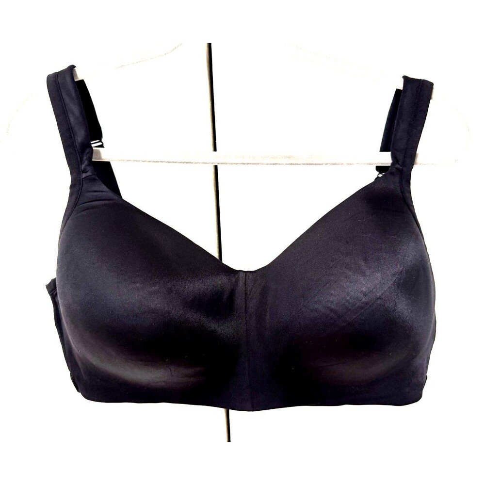 Cacique Women’s Black T-Shirt Bra 38DD Wireless